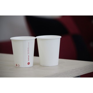 100 Ly giấy, cốc giấy coffee to go nóng 8oz (mẫu 3) – 240ml (không nắp)
