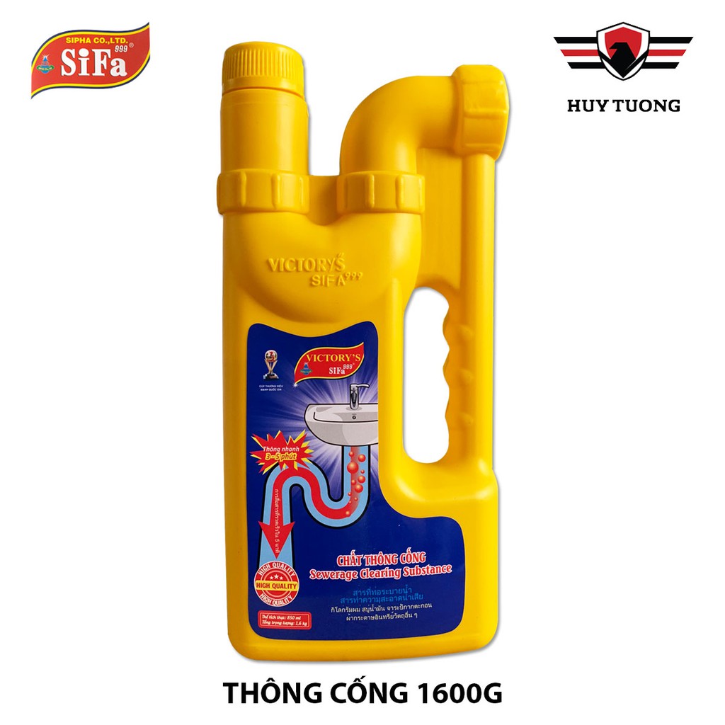 Chất thông tắc Cống và Cầu chống hôi Thái Lan Siêu nhanh siêu mạnh 5 phút cao cấp - Huy Tưởng