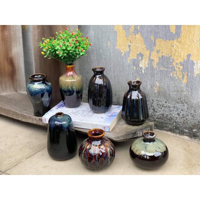 SIÊU RẺ LỌ HOA MINI MUA 5 TẶNG 1