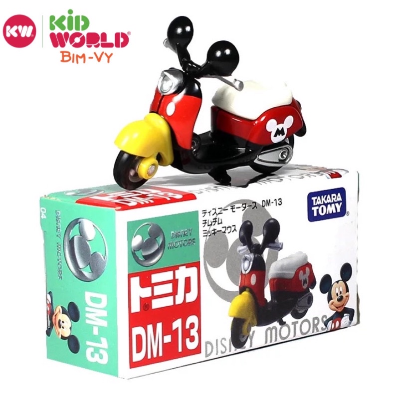 Xe mô hình Tomica Box Disney Motors DM-13. Made in China. MS: 624.