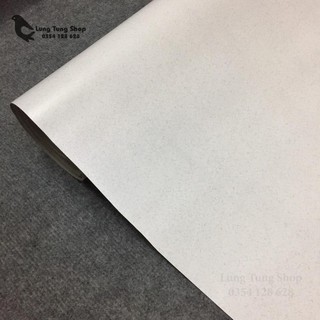 [ Mẫu mới - Loại nhám ] Thảm nhựa simili trải sàn màu trắng nhám