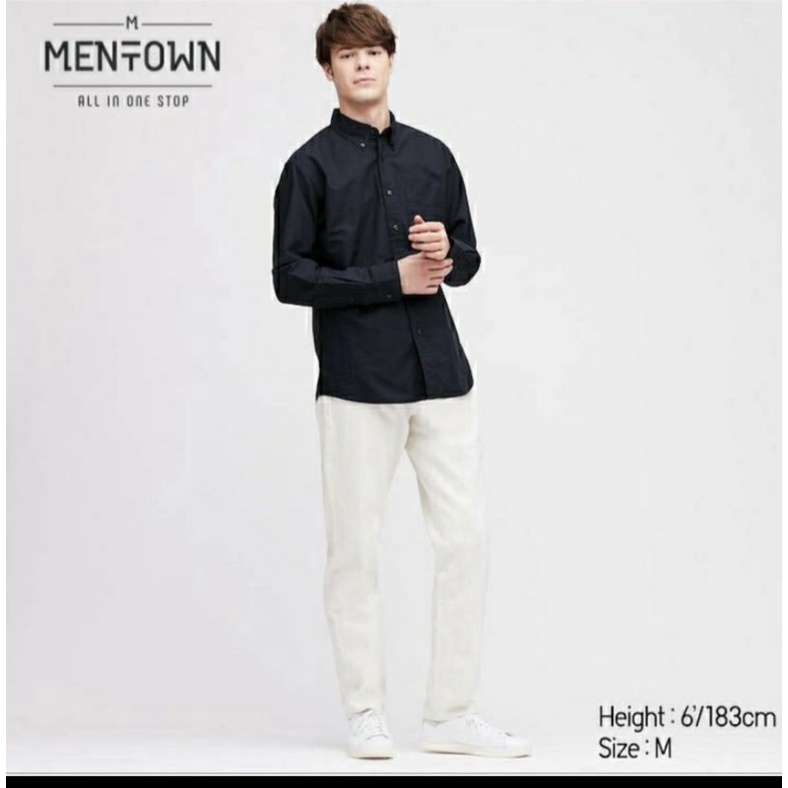 Áo sơ mi nam uniqlo dư sịn