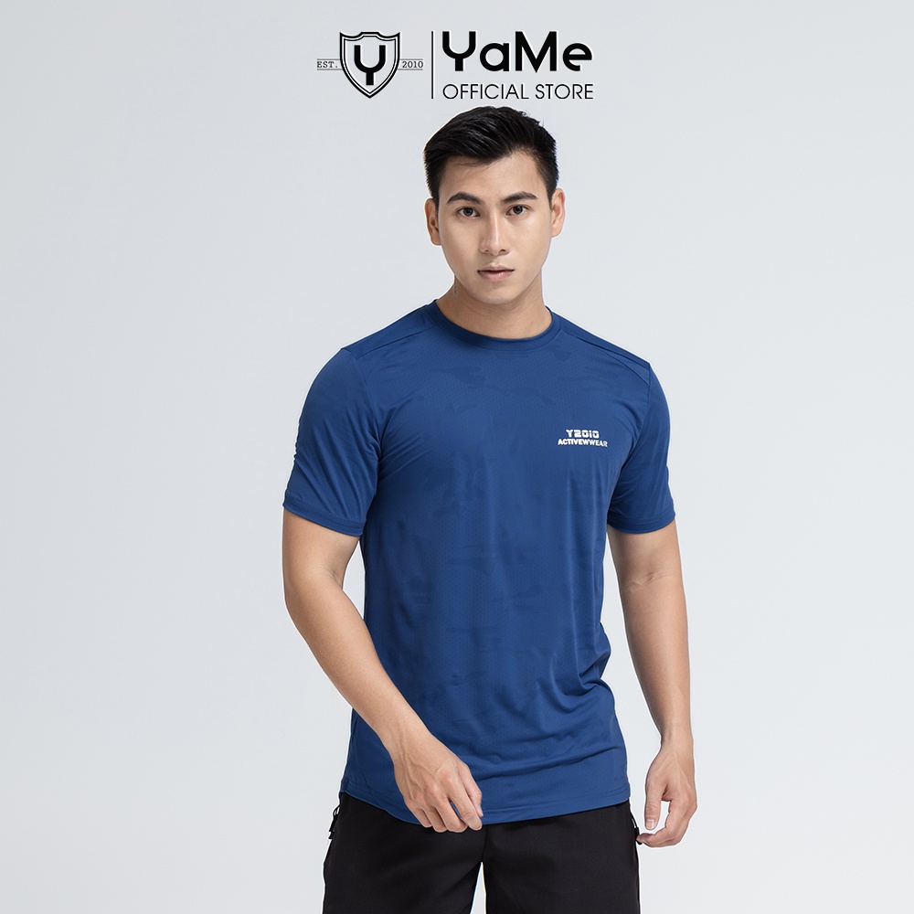 Áo Thun Nam Thể Thao Tay Ngắn Cổ Tròn Thời Trang Thương Hiệu Y2010 M35 21073 |YaMe|