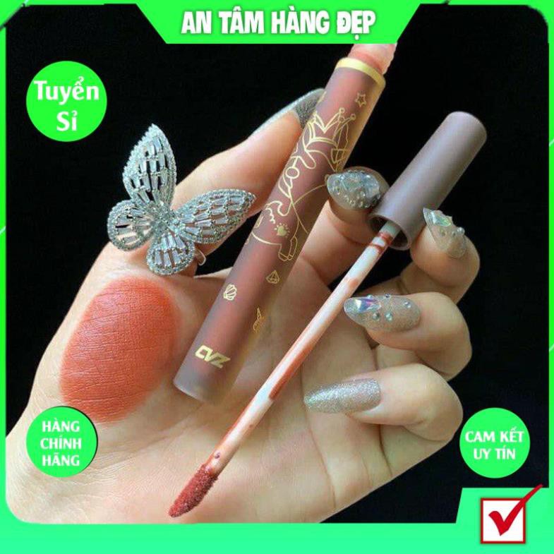 Set 4 Son Nội Địa Trung Best Cool tint CVZ Son Kem Lì Lâu Trôi Mỹ Phẩm Nội Địa Trung KING DC