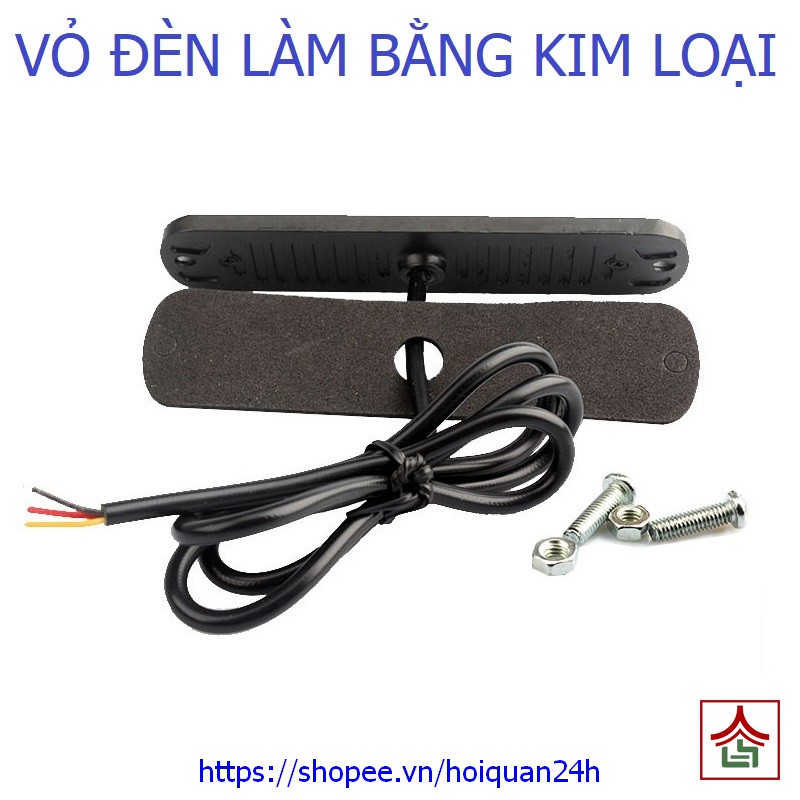 Đèn Chớp Police 6 Led Cao Cấp 18 Chế Độ Nháy Cảnh Sát Vỏ Nhôm CNC