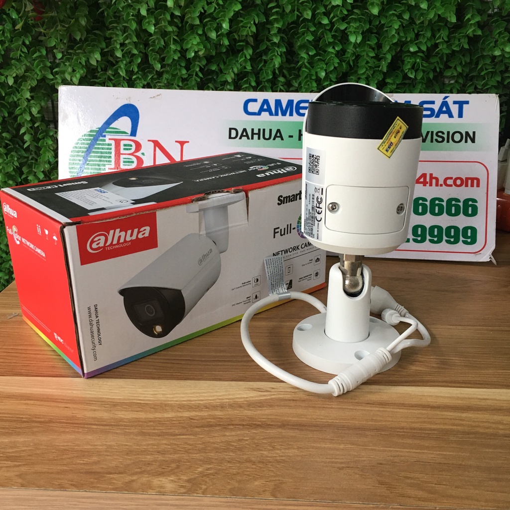Camera IP Dahua 4MP 2439SP-SA-LED-S2 Full-Color Độ Phân Giải 4.0MP có màu
