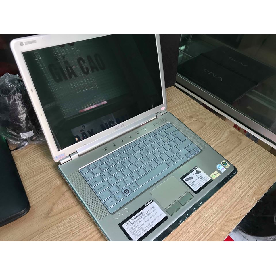 Laptop Cũ Sony Vaio VGN Vàng Gold Ram 3Gb Dùng Văn Phòng , Học Tập Cực Mượt Mà Tặng Phụ Kiện