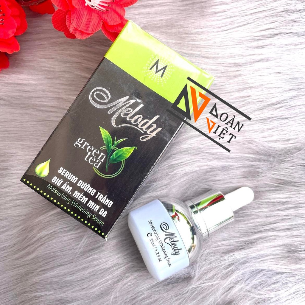 SERUM MELODY 35ml - Giảm Thâm nám, Trắng da, Mềm mịn và Tái tạo da, Cải thiện lão hoá. Hàng Công ty chính hãng