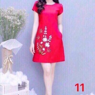 Đầm Suông Hoa size 40_70kg