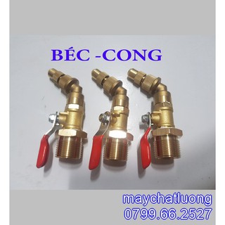 BÉC RỬA MÁY LẠNH –MẪU MỚI - CONG -THẲNG