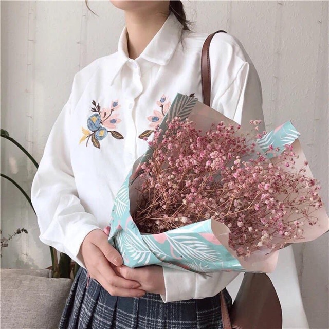 ÁO SƠ MI THÊU (CHIP TRANG | BigBuy360 - bigbuy360.vn