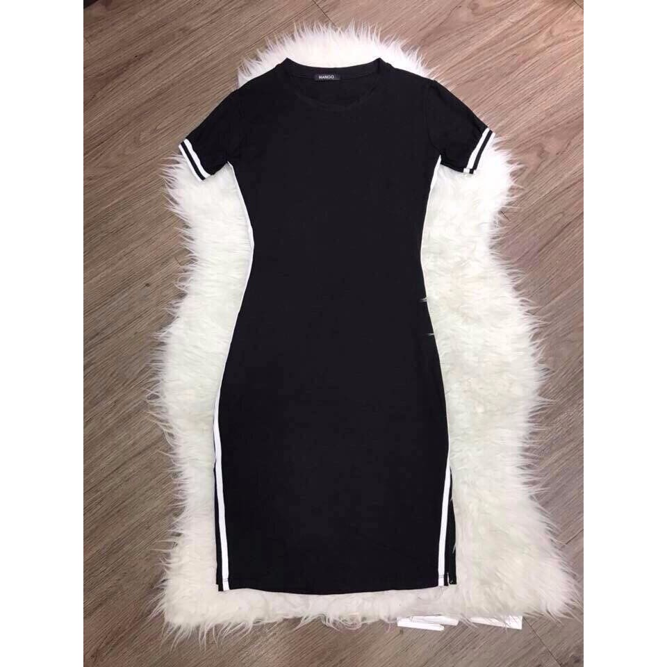 đầm body viền chất thun tăm hàng vnxk bao đẹp | BigBuy360 - bigbuy360.vn