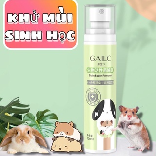 Xịt khử mùi sinh học dành cho thú cưng nhỏ- Hamster, thỏ, bọ