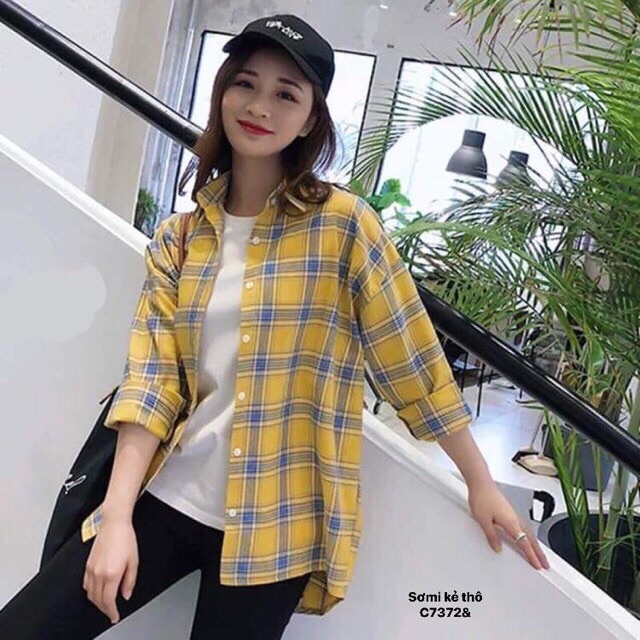 Áo sơmi nam kẻ dài tay  -HS/C Hàng hot | BigBuy360 - bigbuy360.vn