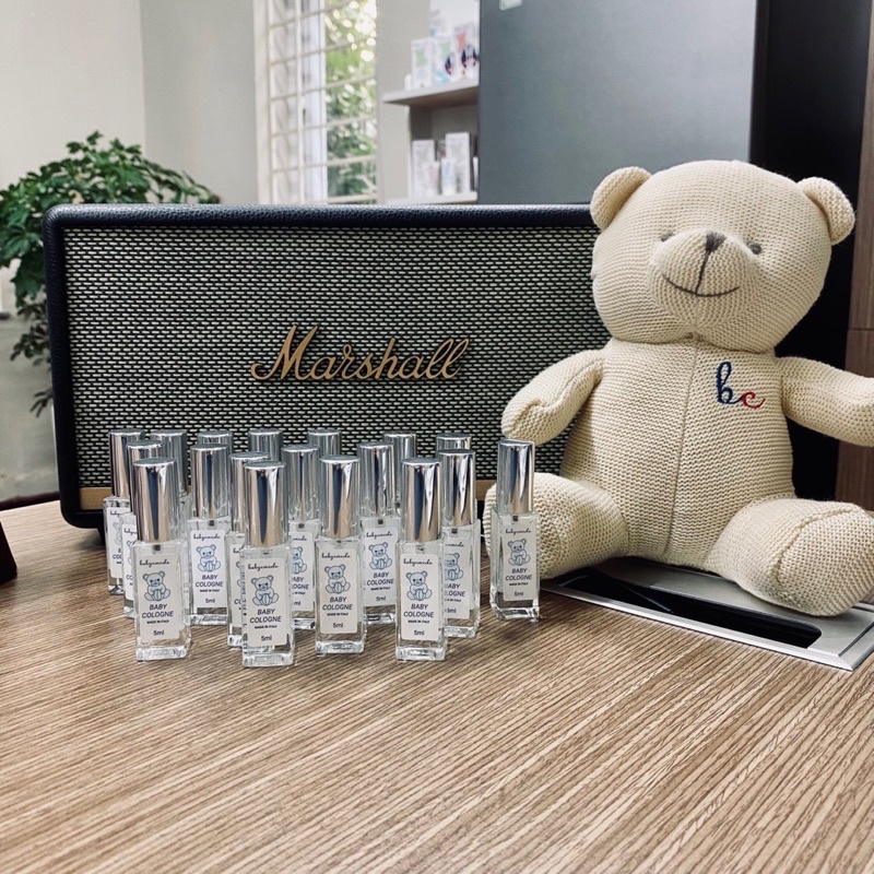 Nước hoa gấu xanh Babycoccole 5ml 0M+