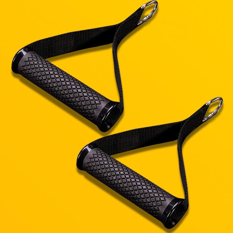 Đôi tay nắm tập gym, tay cầm kéo xô ngực, tay nắm chữ D, tay nắm kéo vai đôi hẹp, tay cầm móc tập gym tại nhà