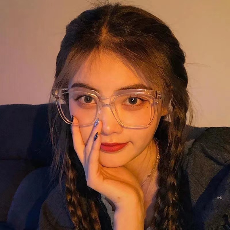 iF YOU Kính Mát Trong Suốt Chống Bức Xạ Phong Cách Hàn Quốc Cho Nữ