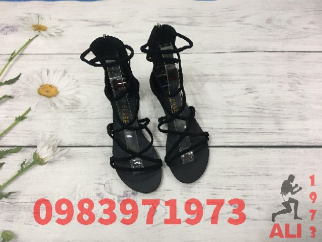 Sandal nữ dây cuốn chiến binh, giày sandal nữ chiến binh quai mảnh