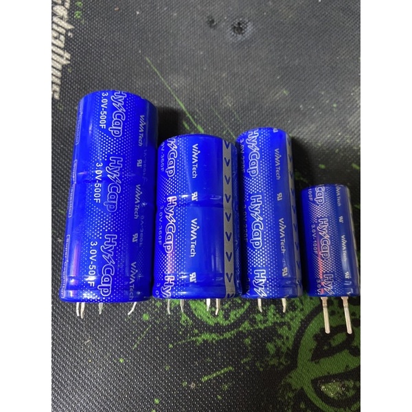 Siêu tụ điện 3.0V 500F 360F 220F 100F hàng mới chính hãng xả kho công ty