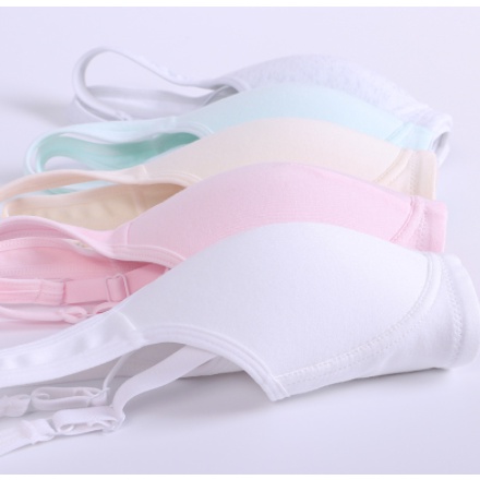 Bra / Áo Ngực Cotton Nữ Sinh Không Gọng Hình Mèo Xuất Đông Âu .