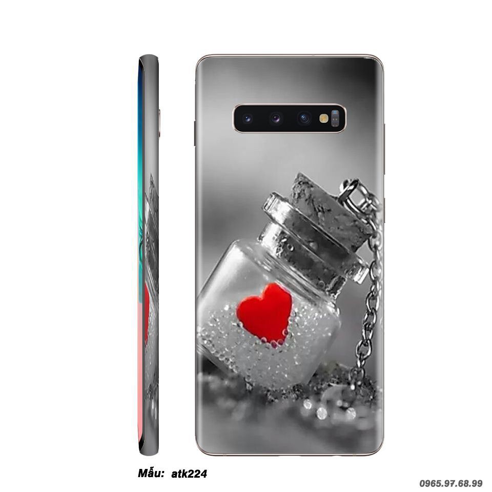 Miếng dán skin SamSung Galaxy S10 /  S10e / S10 Plus  in hình sưu tầm đẹp [ Nhiều hình ]