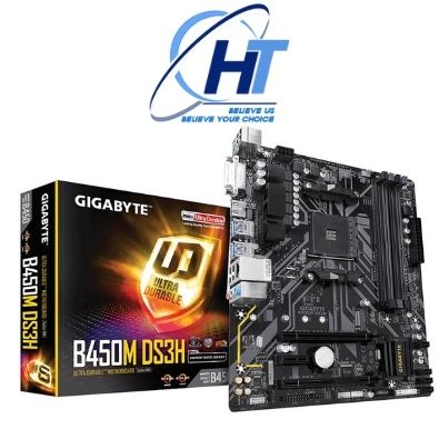 Bo Mạch Chủ Mainboard Gigabyte GA-B450M DS3H