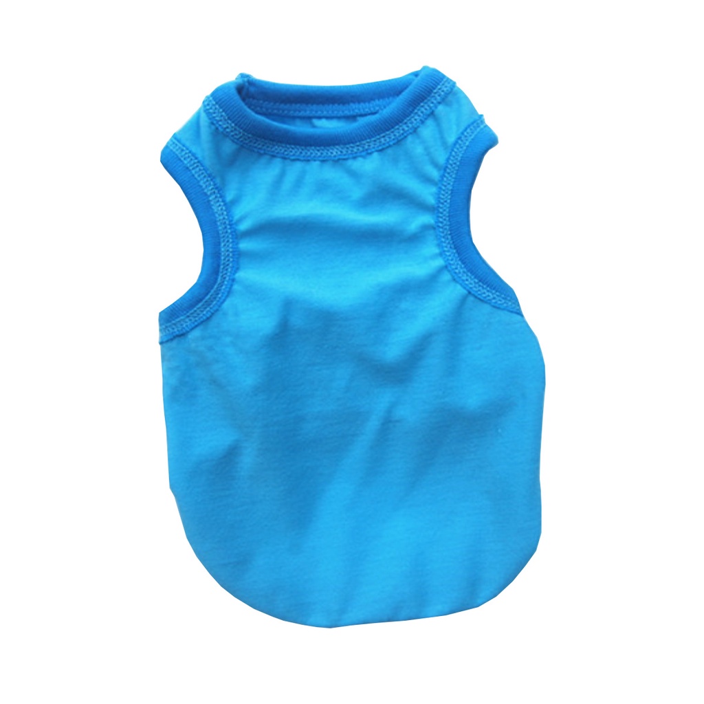 (MớI) Áo Vest MùA Hè, MàU Trơn Cho Thú Cưng