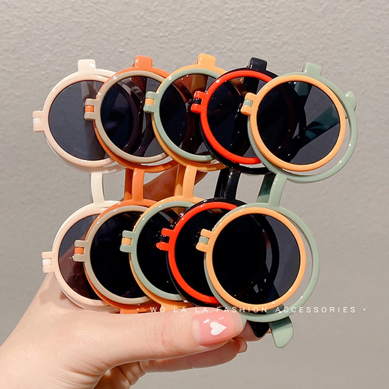 Kính Mát Phân Cực Chống Tia UV Họa Tiết Hoạt Hình Dễ Thương Dành Cho Bé