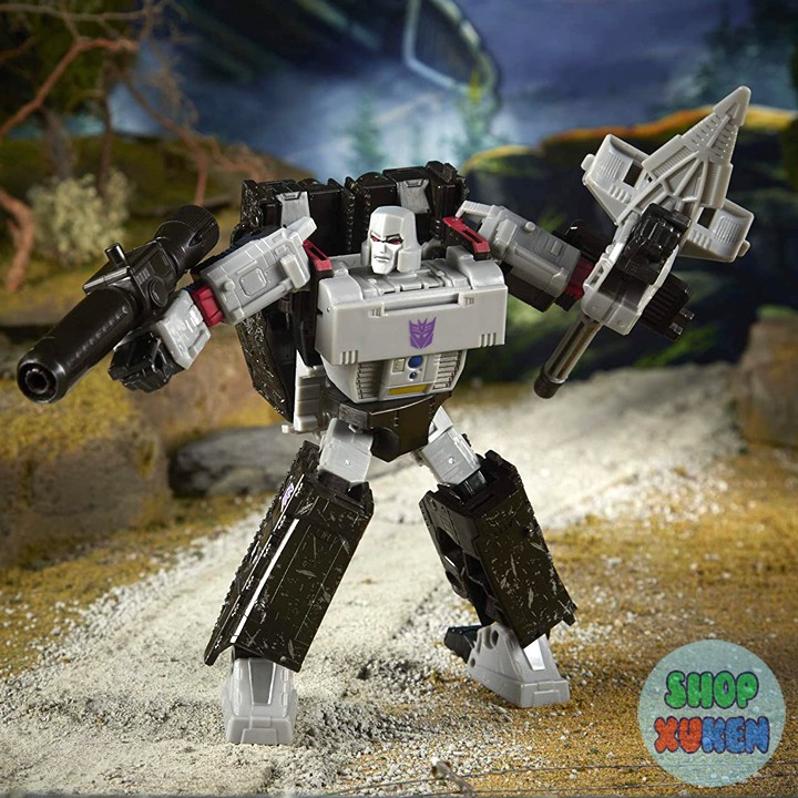 MEGATRON EARTHRISE Robot Biến Hình Transformers War for Cybertron Voyager Class WFC-E38 - Mô hình TRANSFORMER Megatron