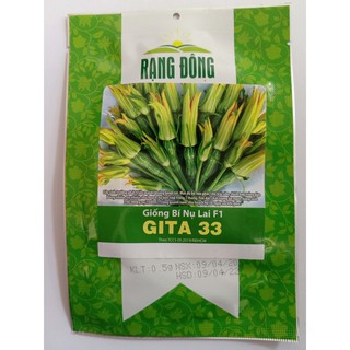 Hạt giống bí nụ lai Rạng Đông