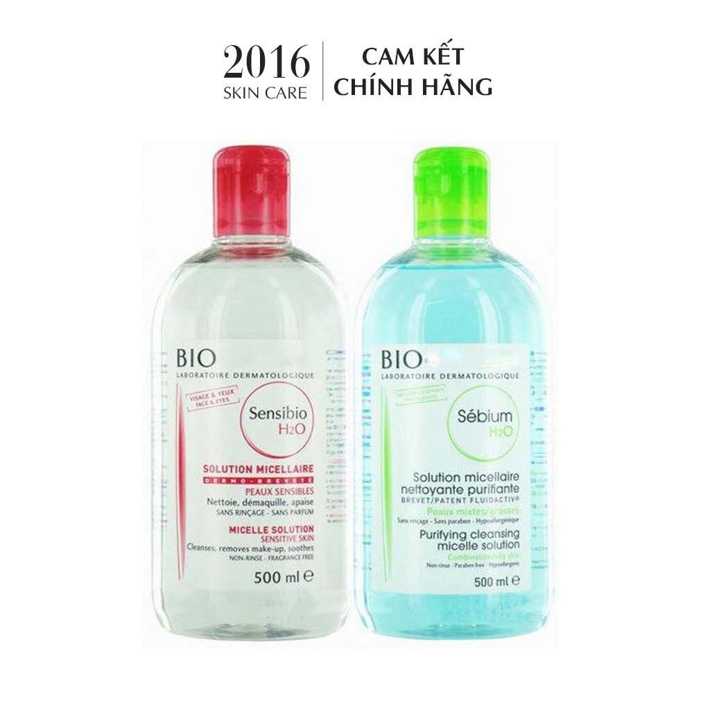 Nước tẩy trang Bio Pháp Crealine H2O Solution Micellaire - 2016 Skincare