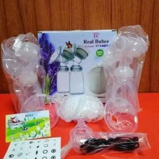 Máy hút sữa điện đôi Real Bubee