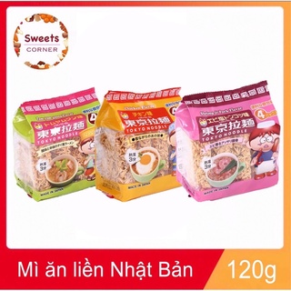 Mì ăn liền Tokyo ramen Nhật Bản 3 vị (120gr)