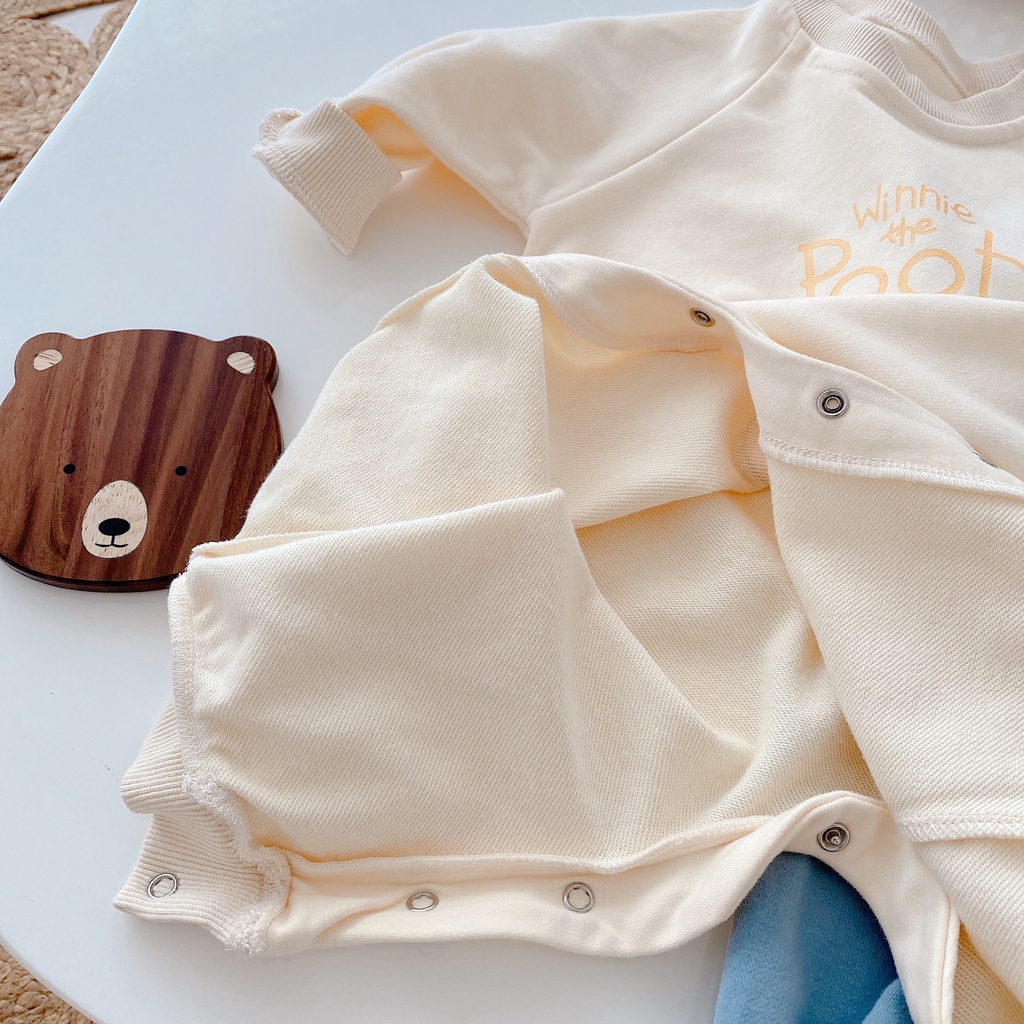 Spring Autumn Baby Girls and Boys Cute Cartoon Printing Romper