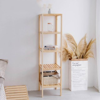 Kệ Đa Năng Gỗ 5 Tầng, Kệ Sách Gỗ 5 Tầng Homefil - Nội Thất Hàn Quốc, Được Giới Trẻ Ưa Thích, Vừa Bassic Lại Hiện Đại.