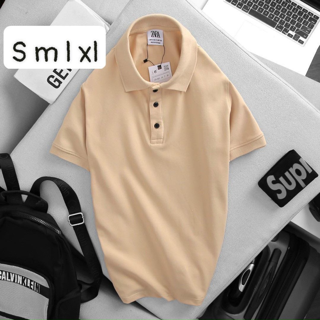 Áo thun polo nam chất vải ca sấu,bảng màu basic dễ mix match-full tem tag hãng