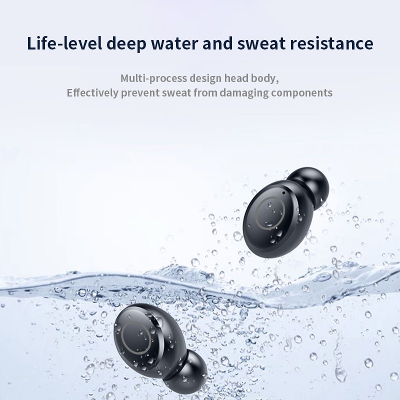 Cặp Tai Nghe Không Dây NBX V11 Bluetooth 5.0 Vô Hình Sử Dụng Thời Gian Siêu Dài Thời Gian Chờ Dài Phong Cách Thể Thao