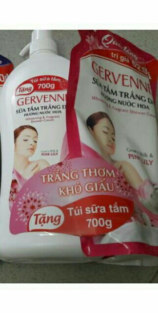(Chọn mùi)Gervenne - Sữa tắm 1200g  + Tặng túi sữa tắm 450g | BigBuy360 - bigbuy360.vn