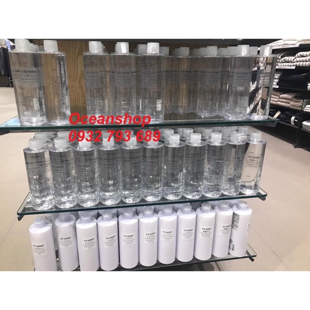 Toner Muji (Nước hoa hồng Muji 400ml (Bill mua tại Nhật ảnh bên cạnh))