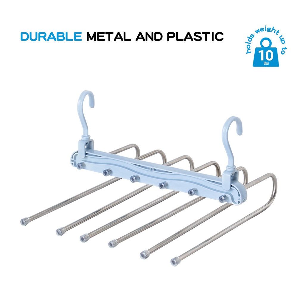 Móc Treo Quần Nhiều Tầng Có Thể Gấp Gọn Tiện Dụng