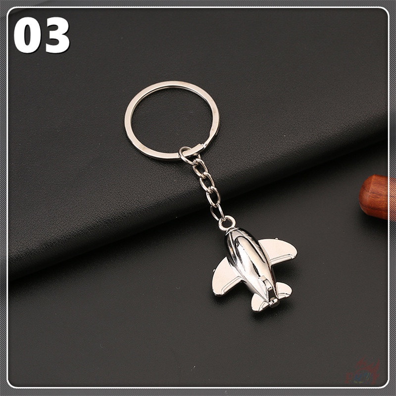 ✪ Máy Bay - Móc Khóa Mô Hình 3D ✪ 1 Móc Khóa Hình Máy Bay Thời Trang