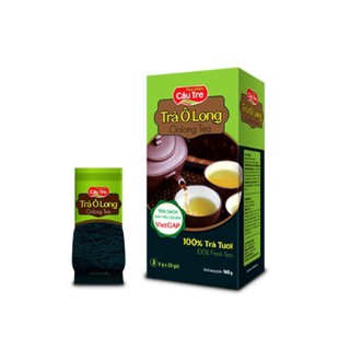 Hàng mới - Trà Olong Cầu Tre Hộp Giấy 160 G