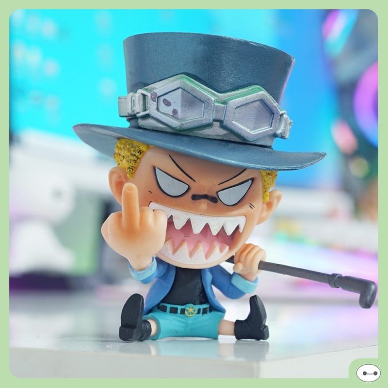 MÔ HÌNH CHIBI NGỒI SABO 10CM