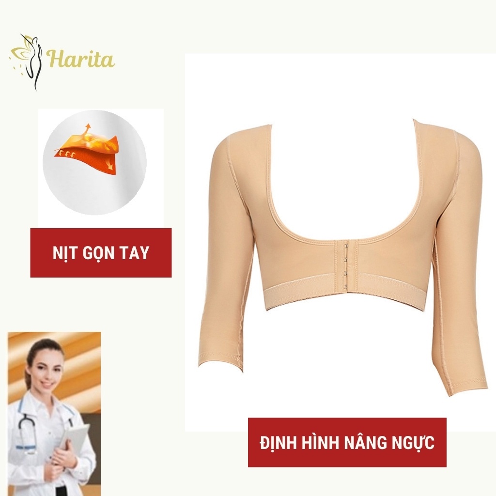 Áo lót gen định hình nâng ngực, gen nịt thon gọn giảm mỡ bắp tay xuất Nhật sau phẫu thuật hút mỡ | BigBuy360 - bigbuy360.vn