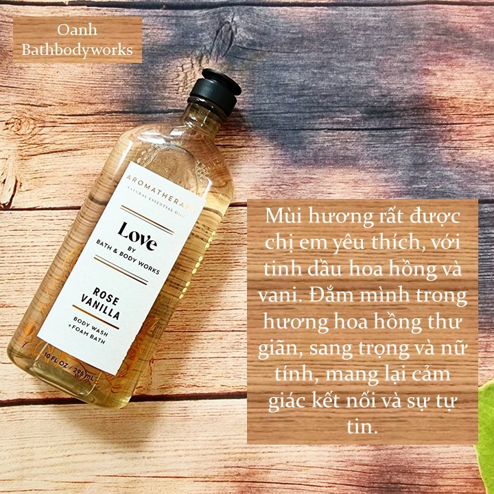 Bộ sản phẩm Rose Vanilla (Love) - BBW | BigBuy360 - bigbuy360.vn