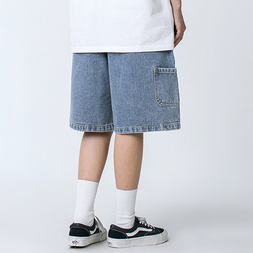 Quần short đùi jean nam PATADO chất bò cao cấp phong cách hàn quốc