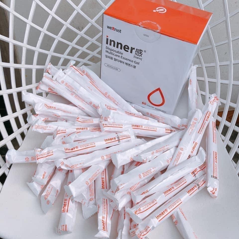Dung dịch vệ sinh se khít vùng kín Inner Gel Wettrust 60 ống chính hãng Hàn Quốc (có tách lẻ gói)