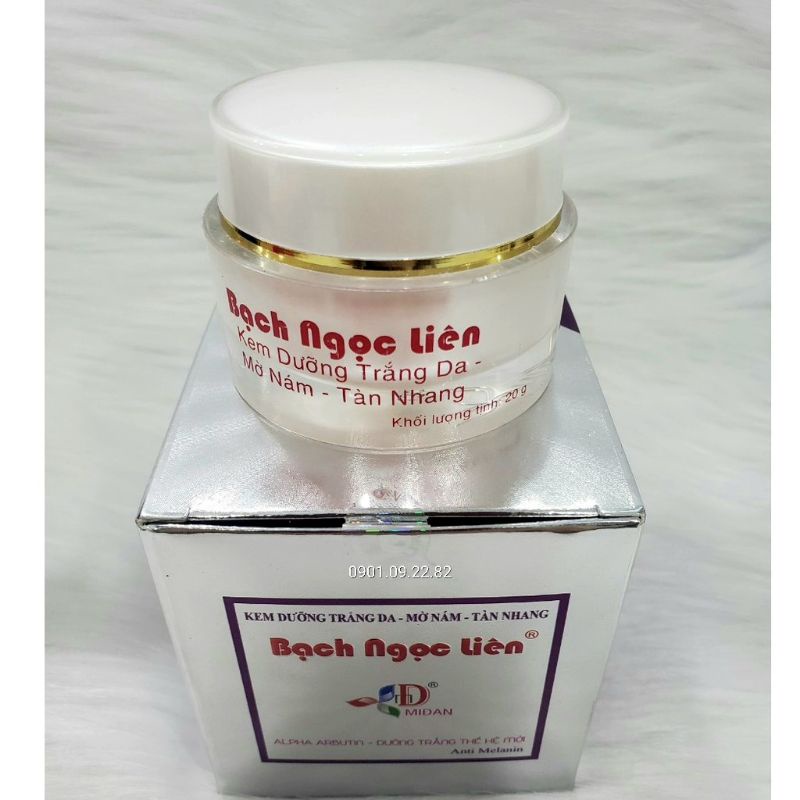 Kem dưỡng trắng da mặt Bạch Ngọc Liên - 20g