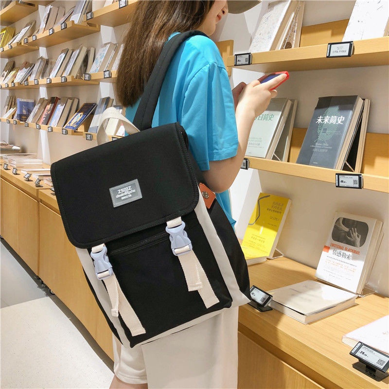 Balo đeo vai IELGY kiểu dáng đơn giản phong cách Hàn Quốc thời trang cho nữ