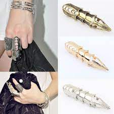 💥HÀNG CÓ SẴN💥 Nhẫn Đeo Ngón Tay Kim Loại Hình Móng Vuốt Nhọn Punk Hóa Trang Halloween Cosplay 💥CHỌN MẪU💥 001566
